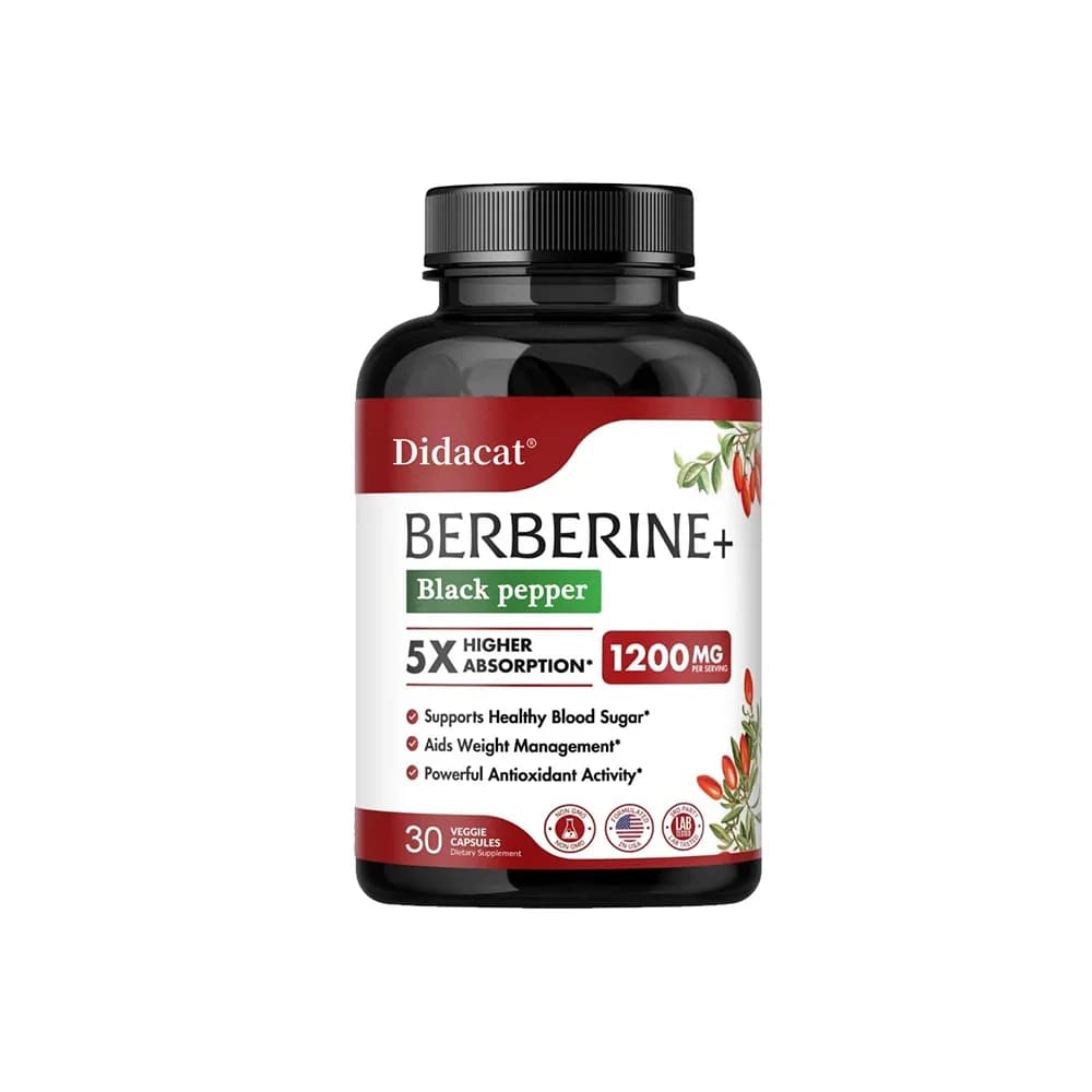 Berberine HCl supplement bottle — image 7
