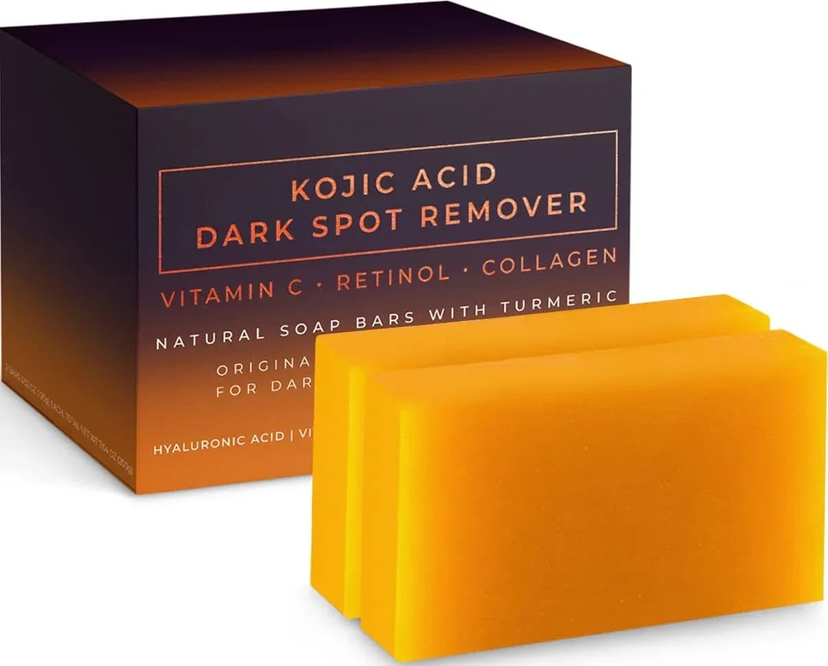 handmade kojic acid dark spot remover soap — image 1