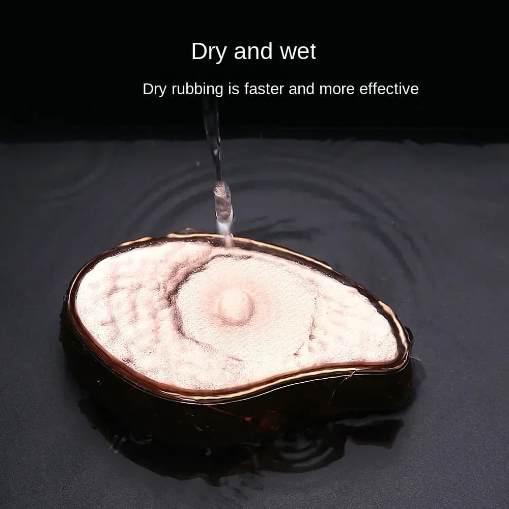 nano glass foot grinder with double-sided stainless steel board — image 3
