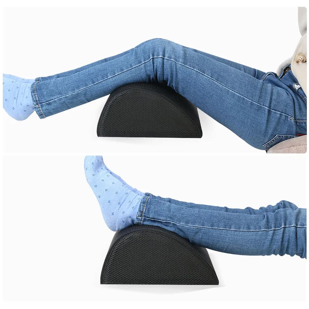 Memory foam office footstool — image 3