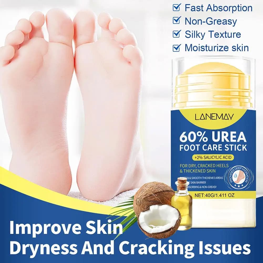 Urea foot care cream stick for cracked heels — image 5