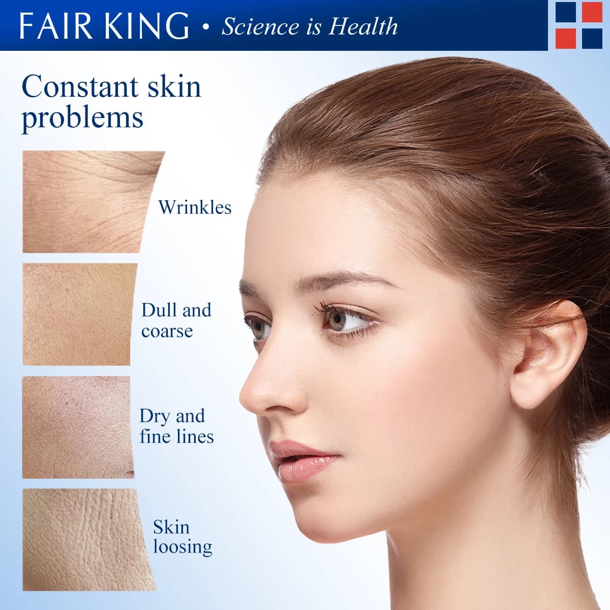 Fairking retinol anti-aging face cream tube — image 4