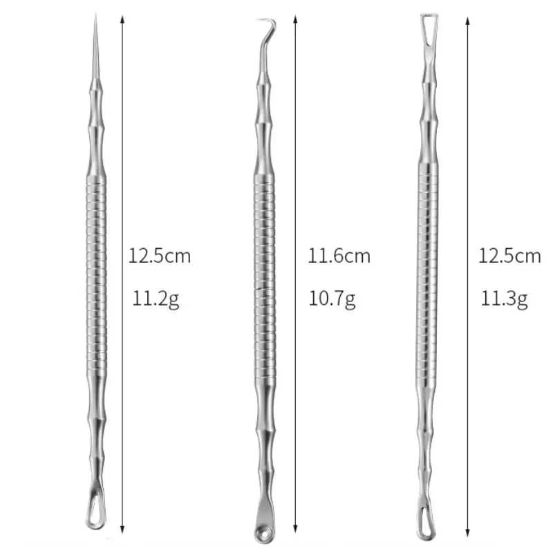 handheld blackhead extractor tool with needle tips — image 6