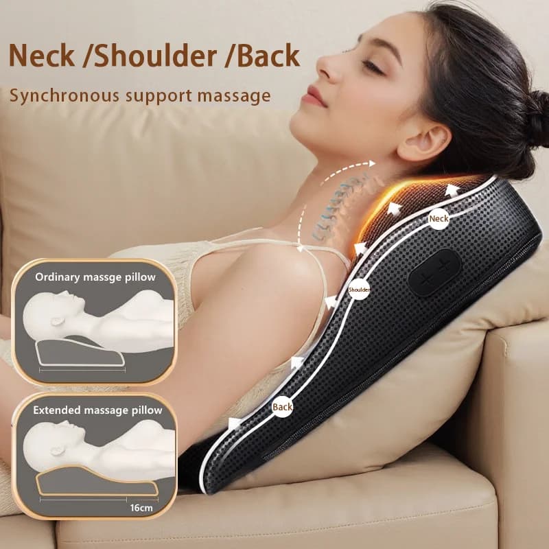 electric cervical massage pillow with heat — image 5