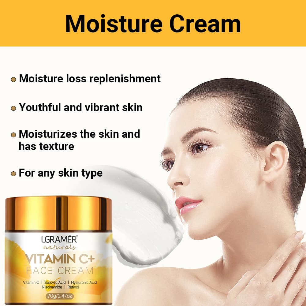 Vitamin C and Retinol face cream tube — image 4