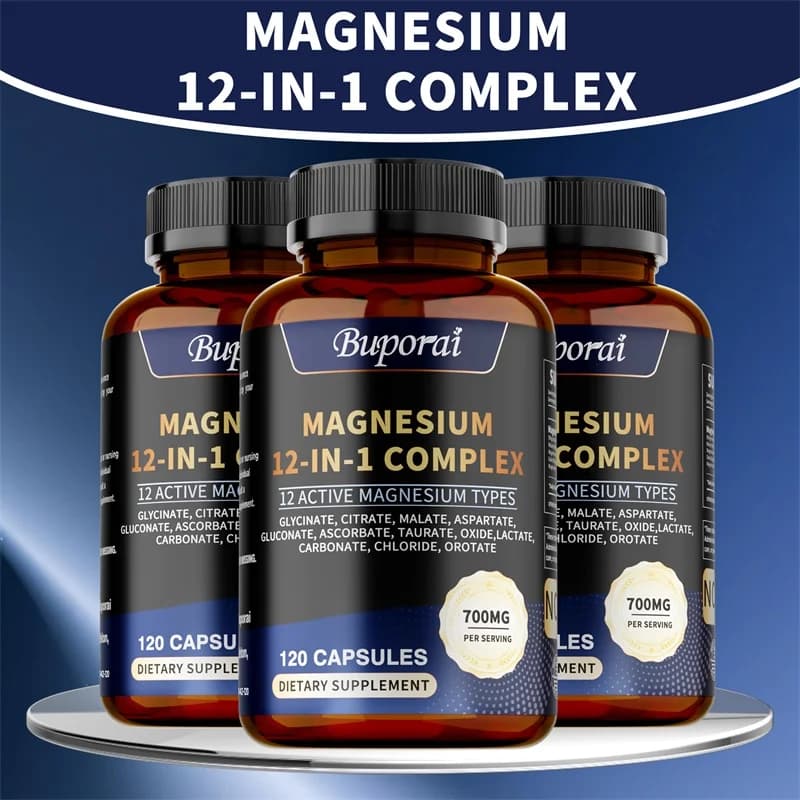 Magnesium Complex Capsules – Bone & Heart Support