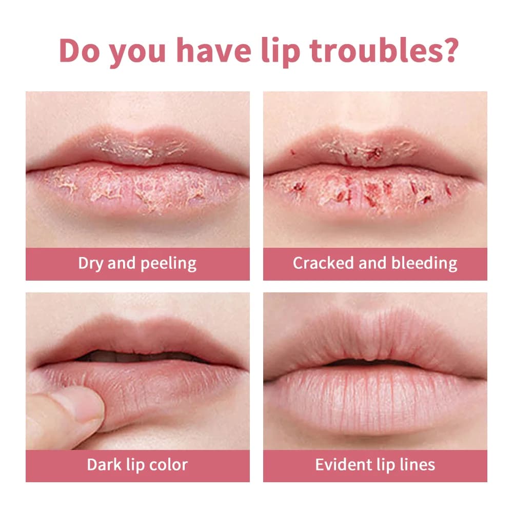 Honey pink tinted lip balm tube — image 4