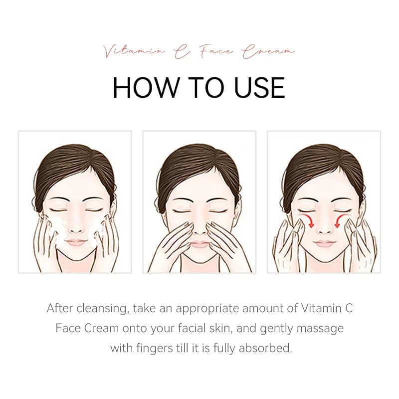 Vitamin C face cream with sakura extract — image 4