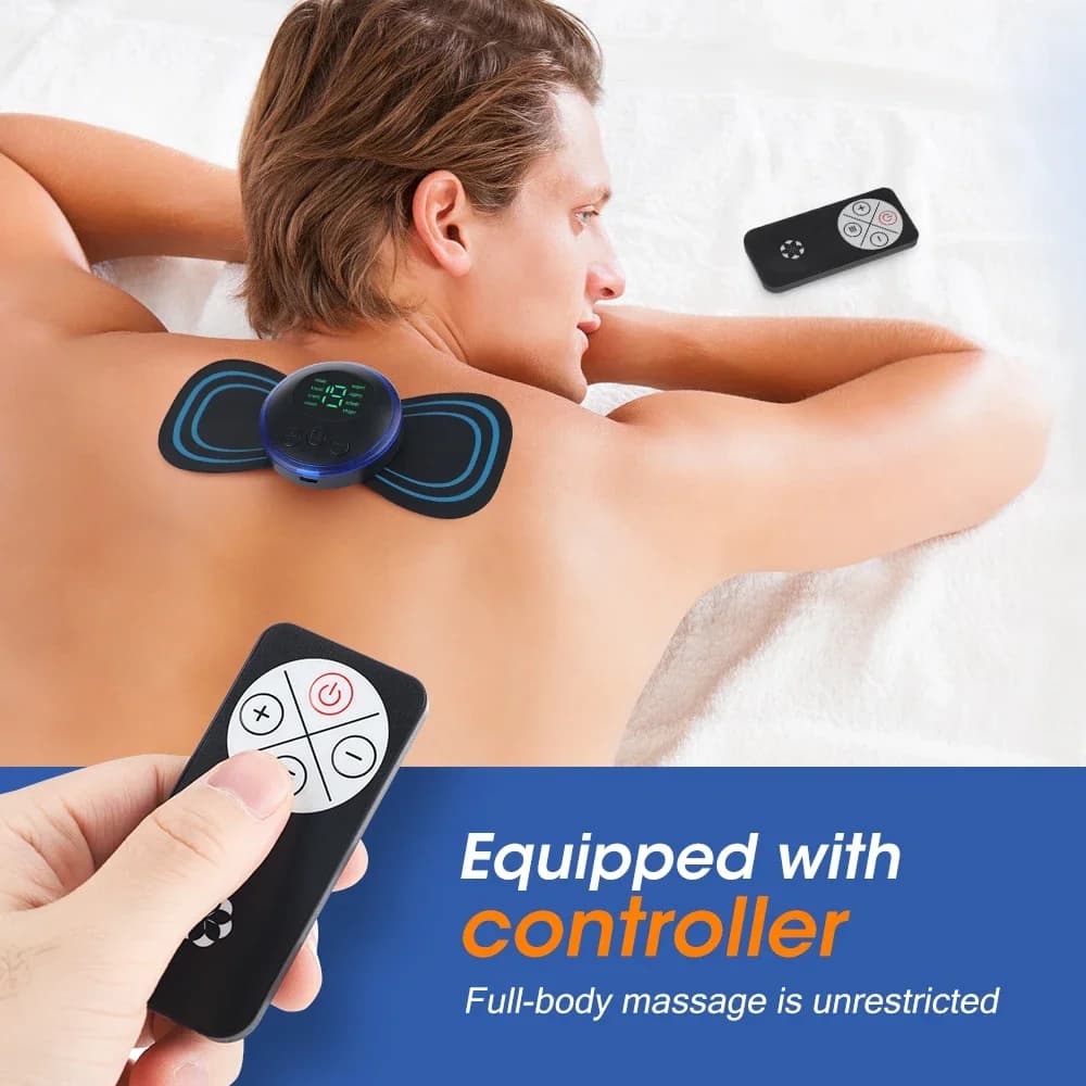 electric neck massager with cervical patch — image 4