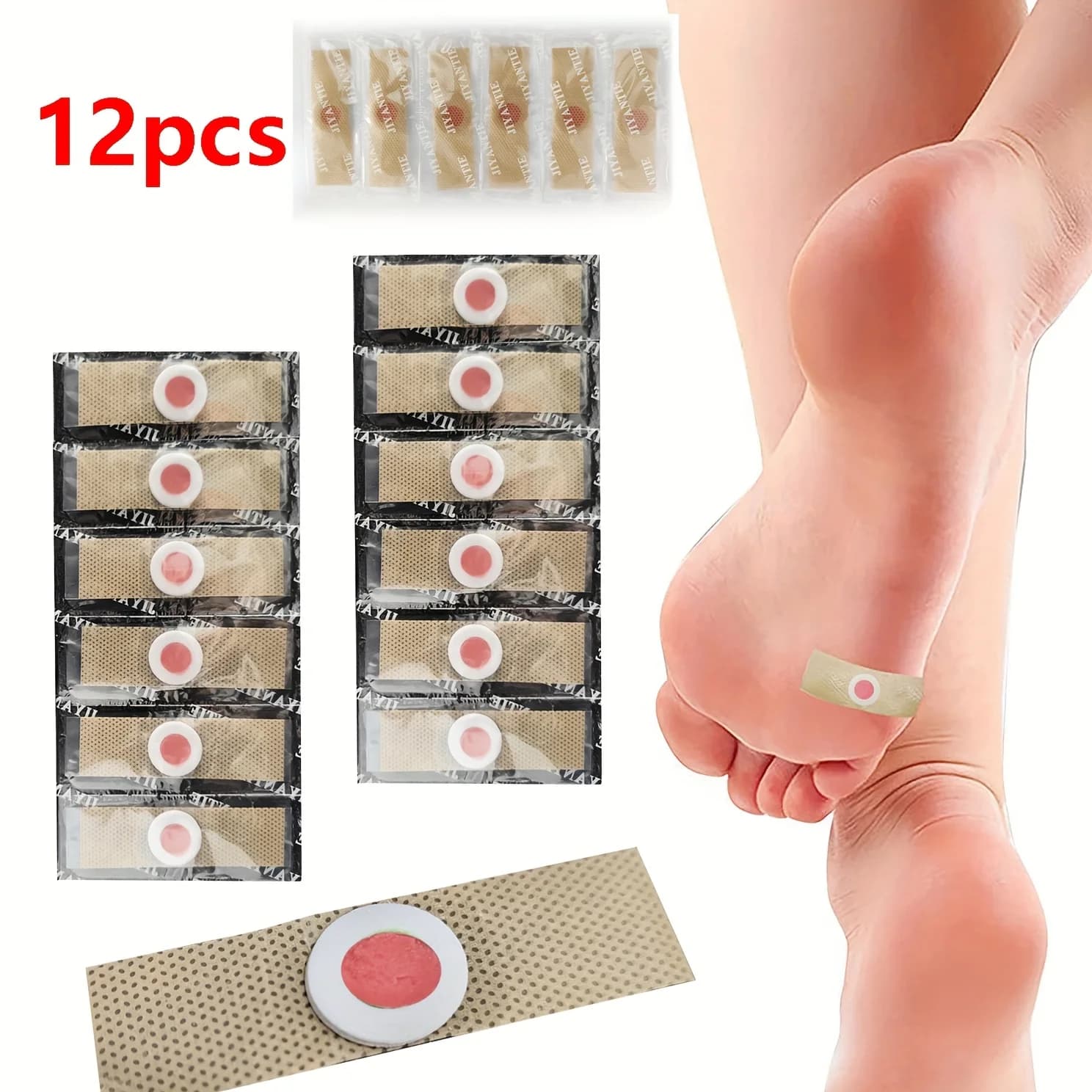 Pack of 12 foot corn and callus removal pads — image 7