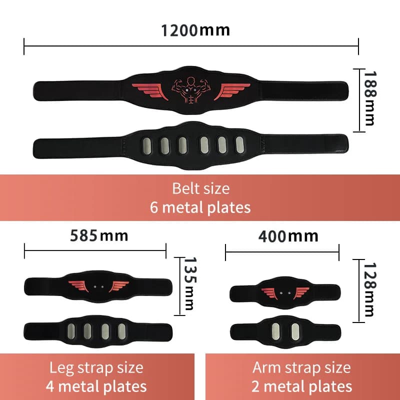hand holding EMS muscle stimulator device — image 3