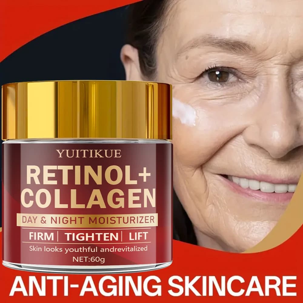jar of retinol collagen day and night moisturizer — image 2