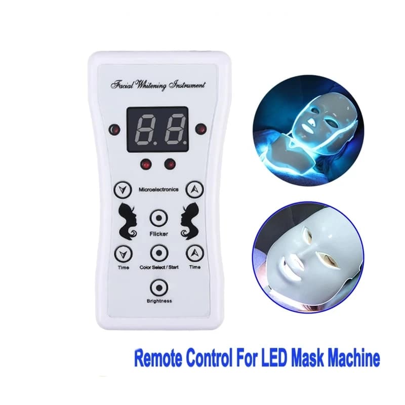 remote control for LED facial mask — image 4