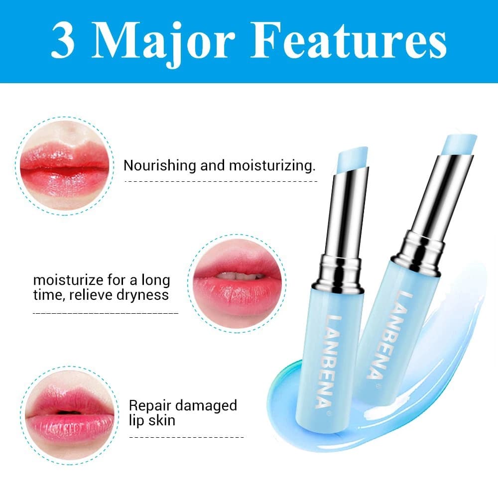 LANBENA hyaluronic acid lip balm tube — image 5
