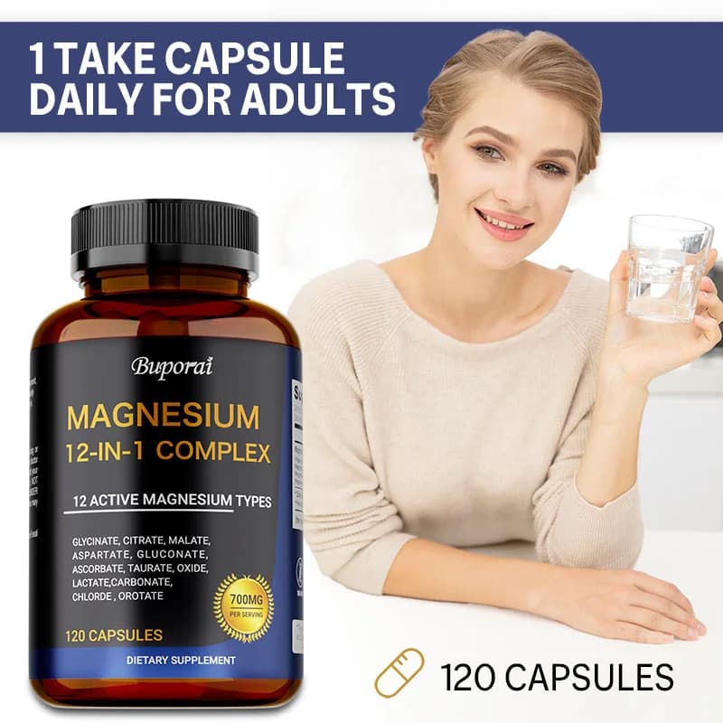 Magnesium complex capsules bottle — image 5