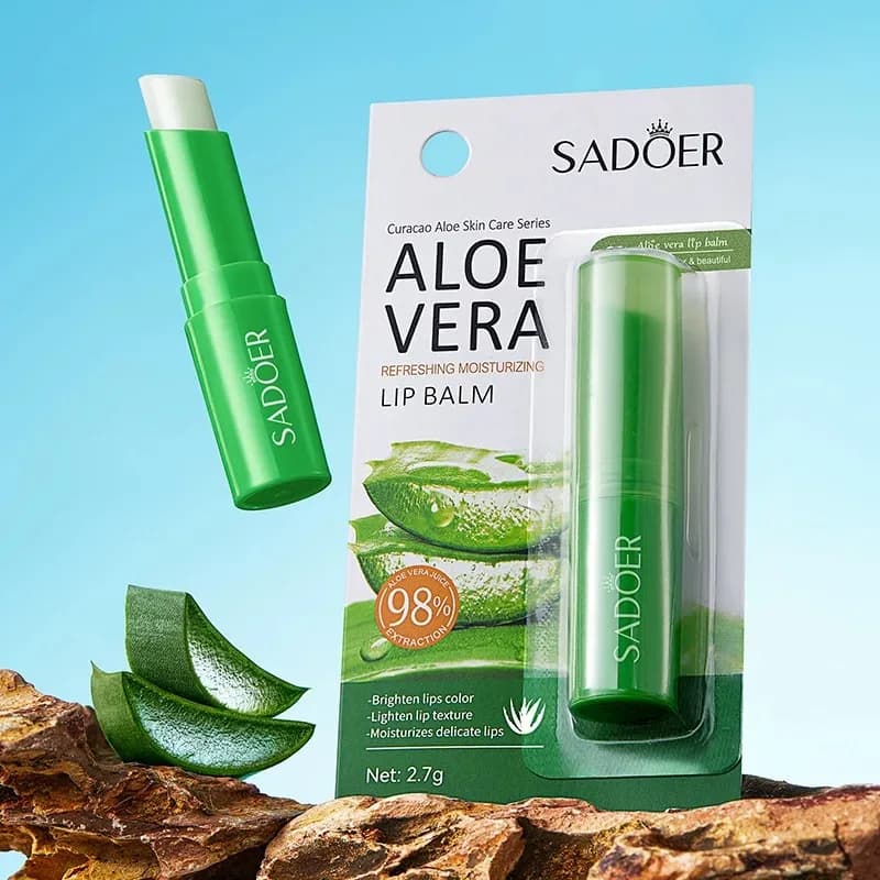 Aloe lip balm tube — image 1