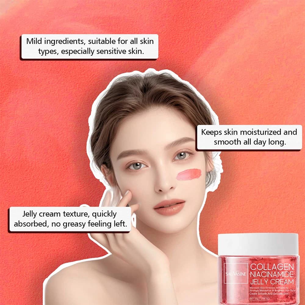 collagen jelly cream with niacinamide in a jar — image 4