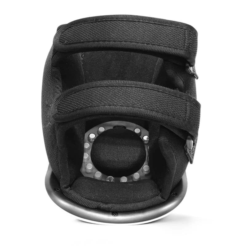Cordless smart knee massager with vibration pads — image 3