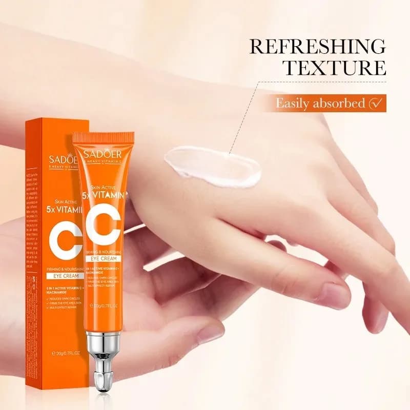 Vitamin C eye cream tube — image 4