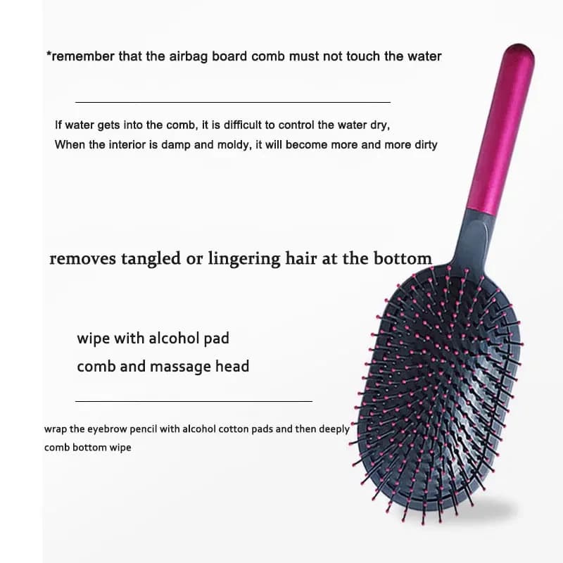 scalp massage hair comb for wet curly hair — image 2