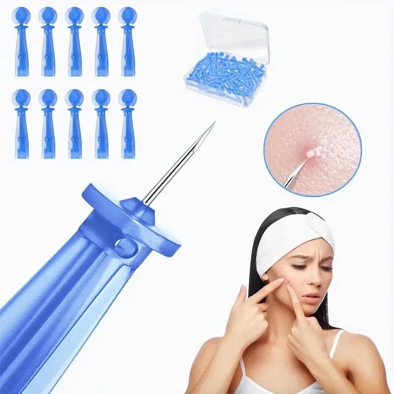 Disposable blackhead remover needles, 50 count — image 1