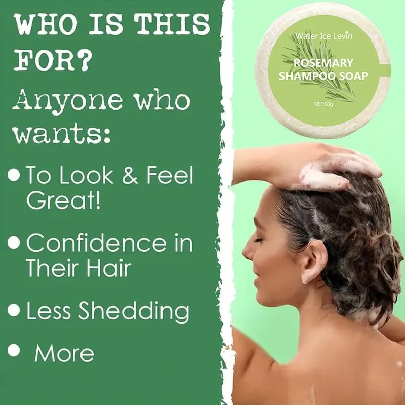 Rosemary hair growth shampoo bottle — image 5