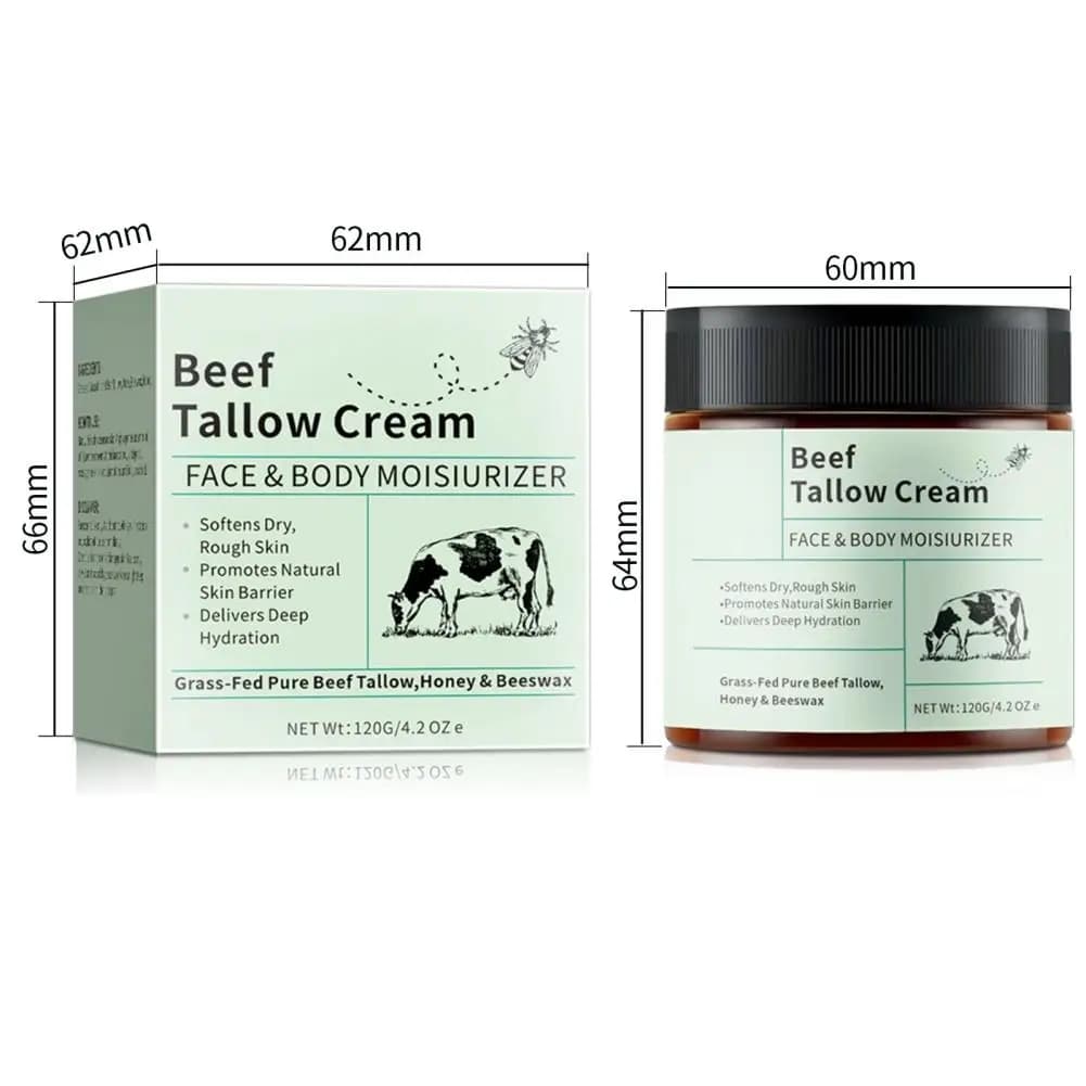 beef tallow honey moisturizer cream jar — image 6