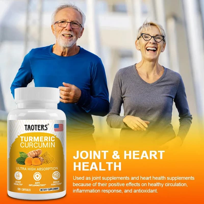 bottles of turmeric curcumin capsules — image 3