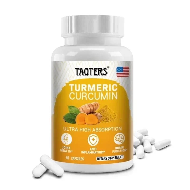 bottles of turmeric curcumin capsules — image 7