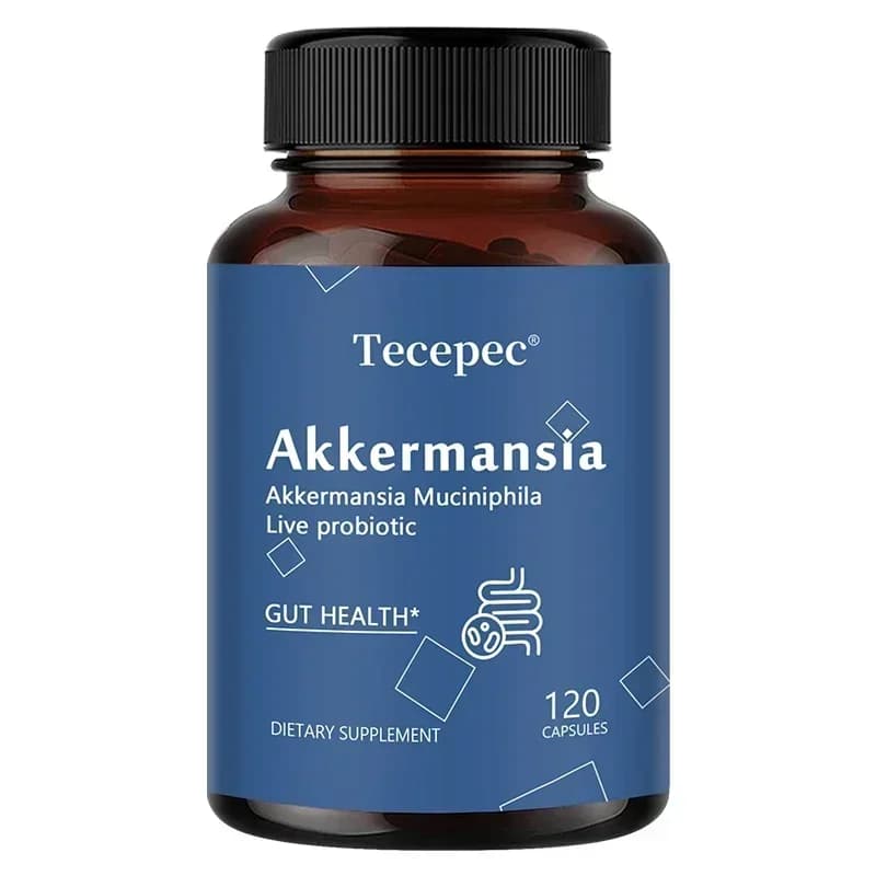 Akkermansia muciniphila probiotic capsules bottle — image 7