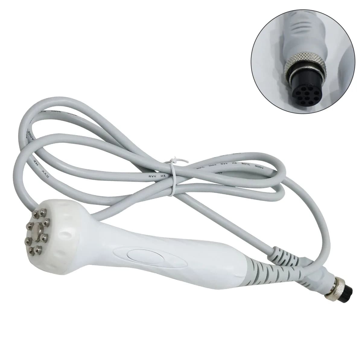 Ultrasonic facial scrubber with oxygen hydro probe — image 5