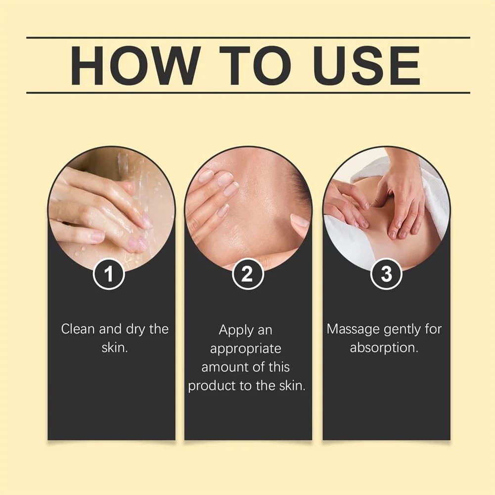 Champagne firming body cream tube — image 5