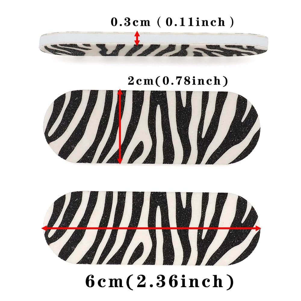 Pack of 50 double‑sided mini nail files — image 4