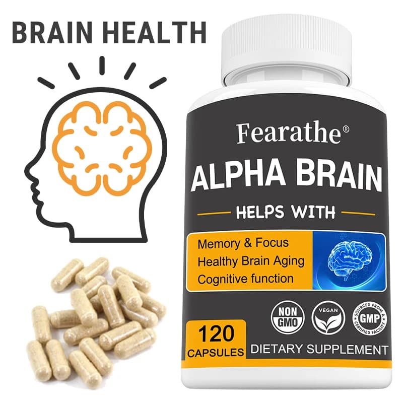 Alpha Brain Nootropics Supplement