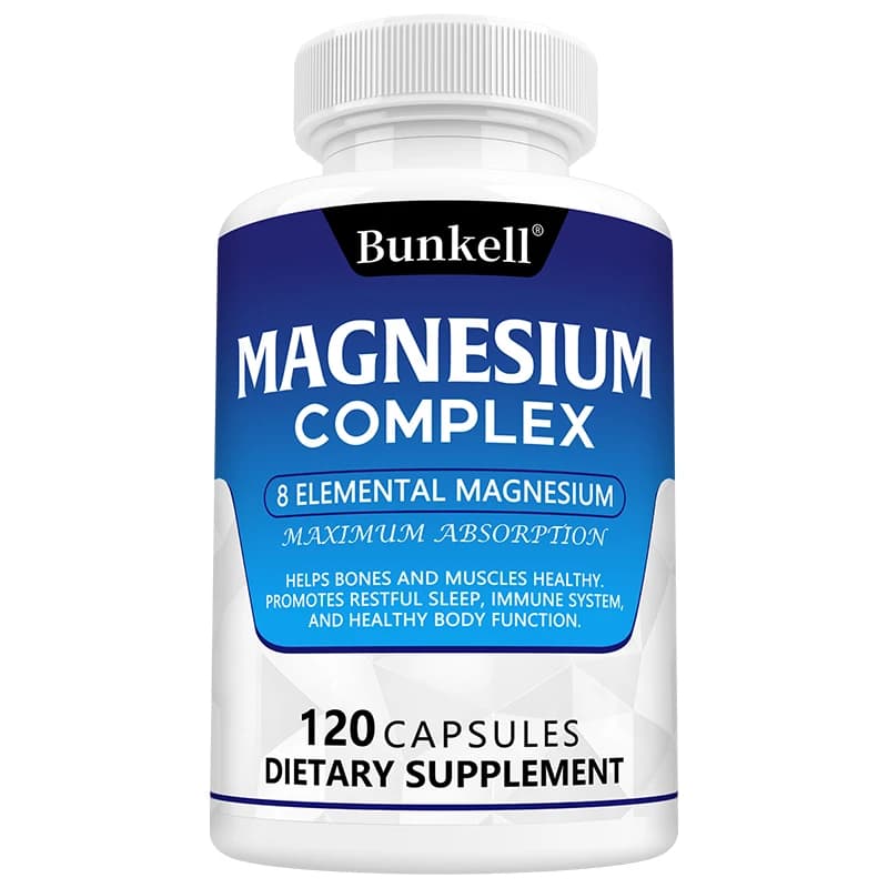bottles of magnesium glycinate and malate supplement — image 7