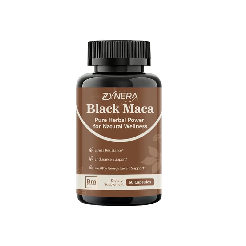 bottles of black maca capsules — image 6