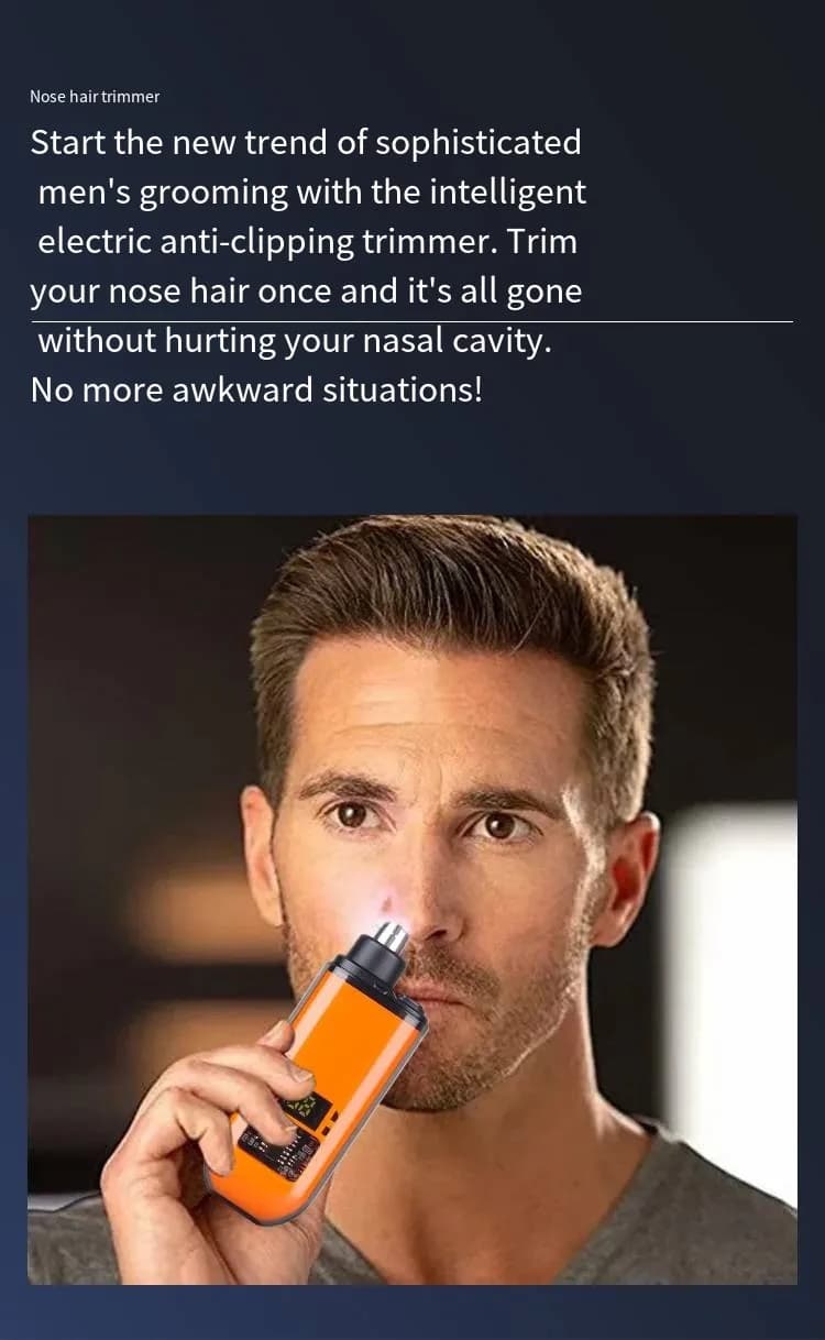 mini USB rechargeable nose and ear hair trimmer — image 5