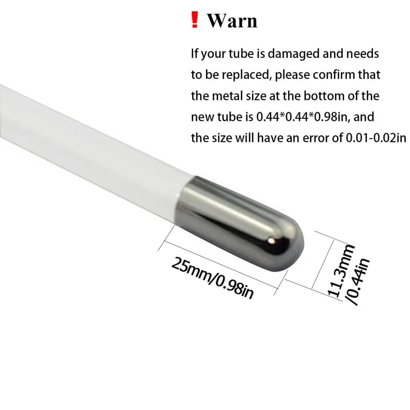Set of 16 glass replacement electrodes for high frequency facial wand — image 6