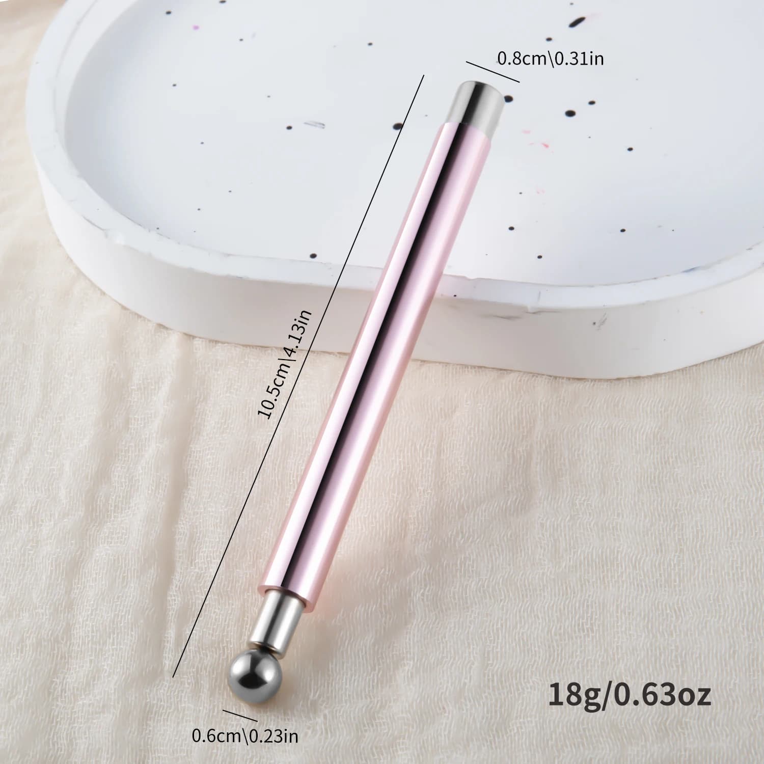 magnetic cat eye nail art tool with ball — image 8