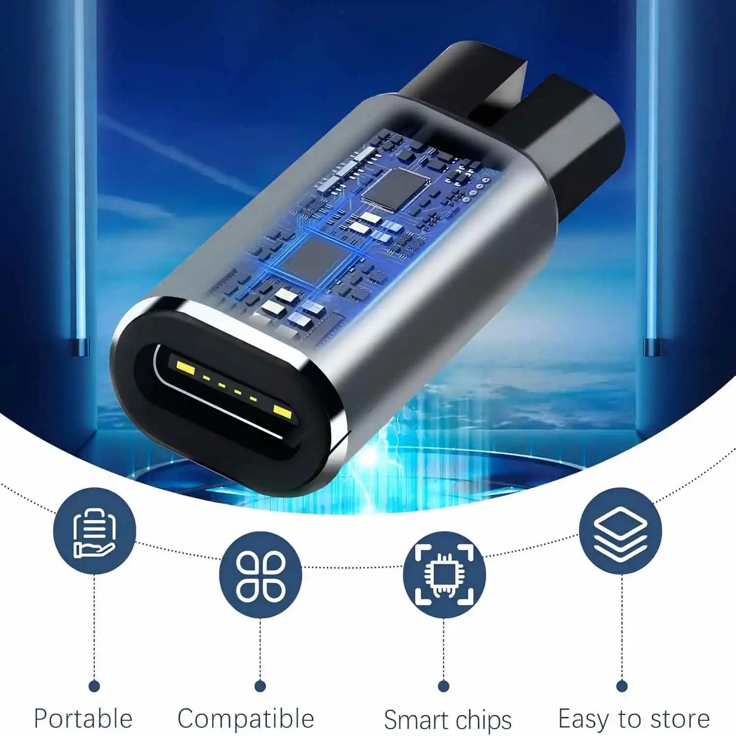 USB‑C shaver charger adapter for Philips OneBlade — image 6