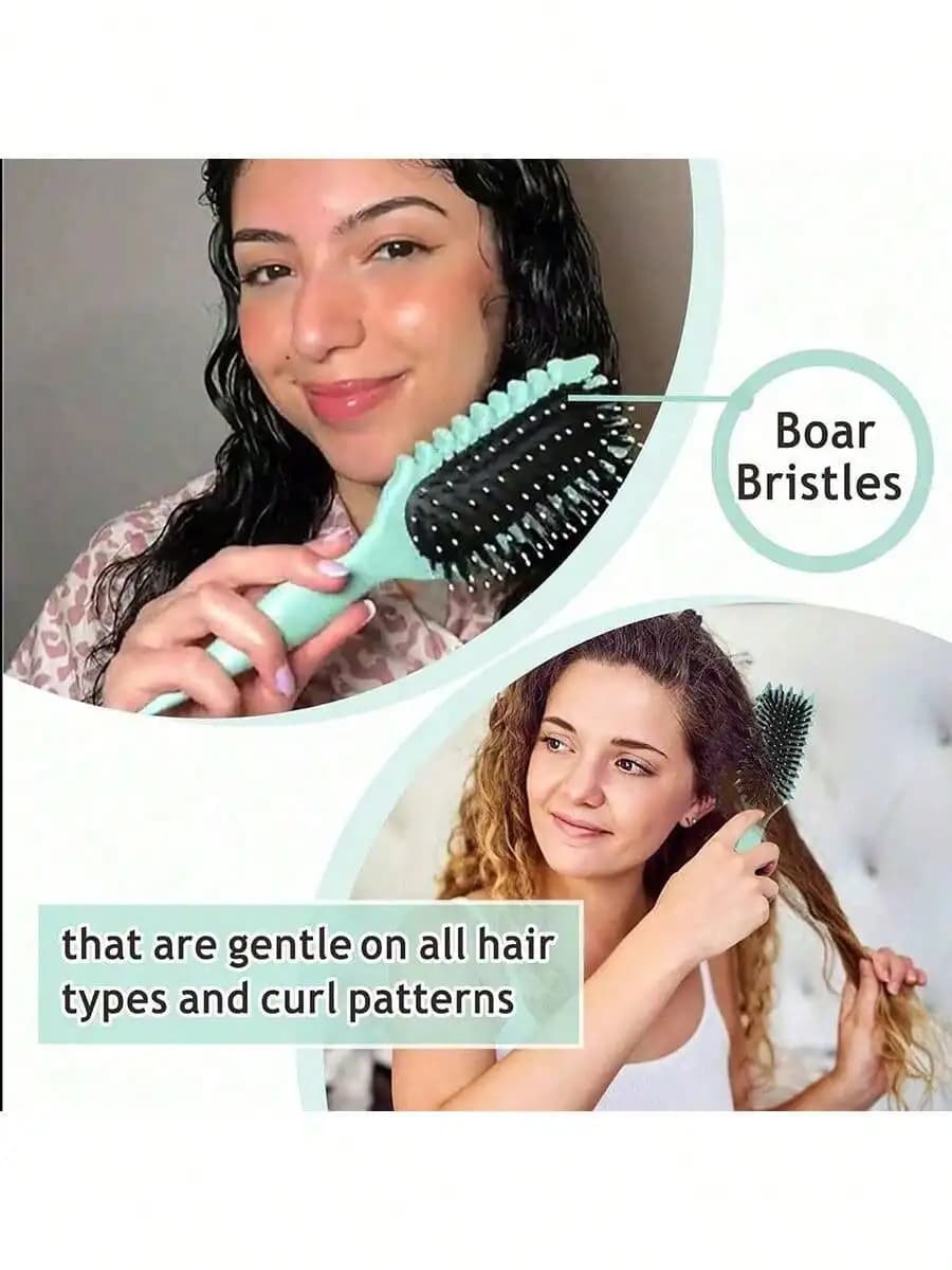 Curl defining brush for curly hair — image 4