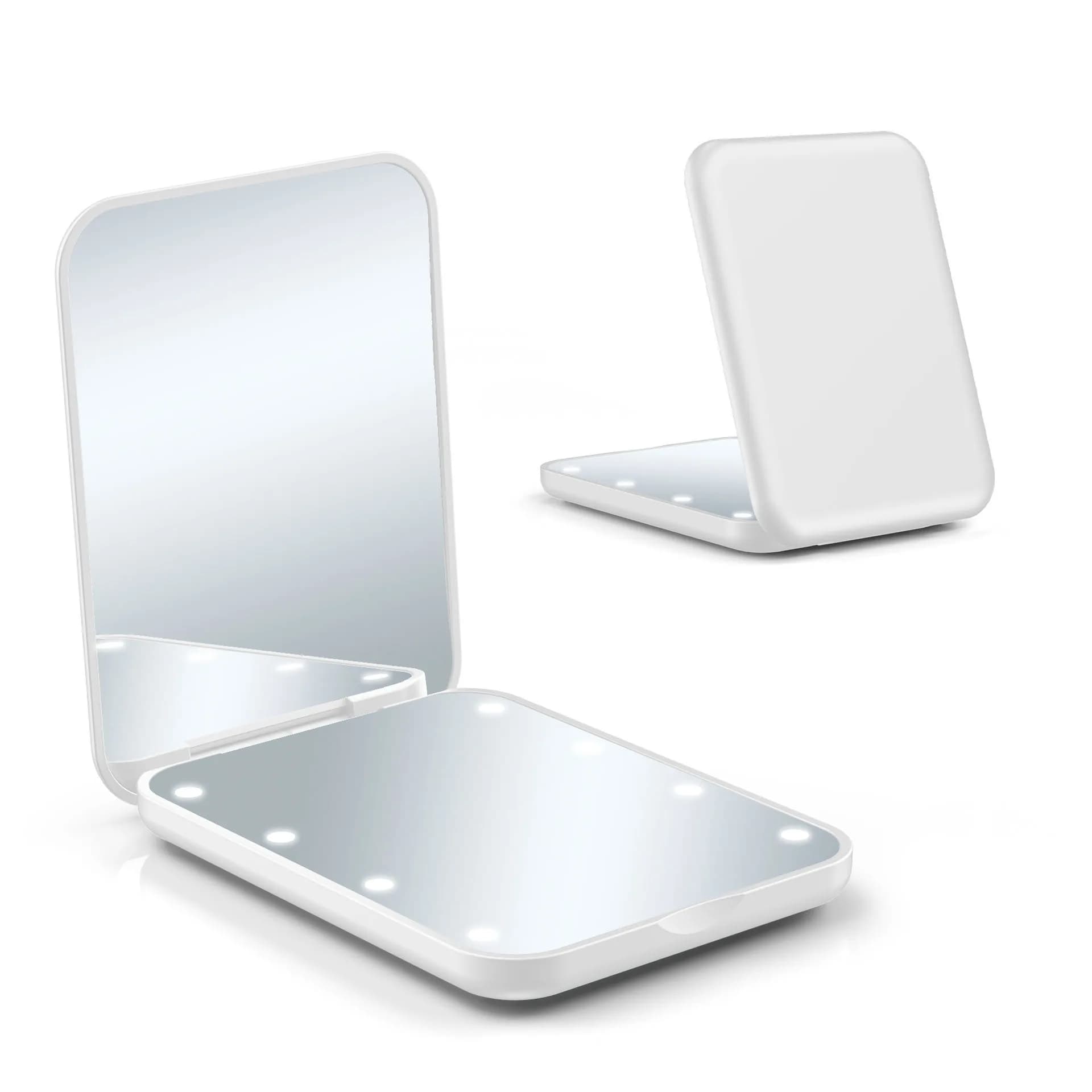 mini LED makeup mirror with 1x and 2x magnification — image 7