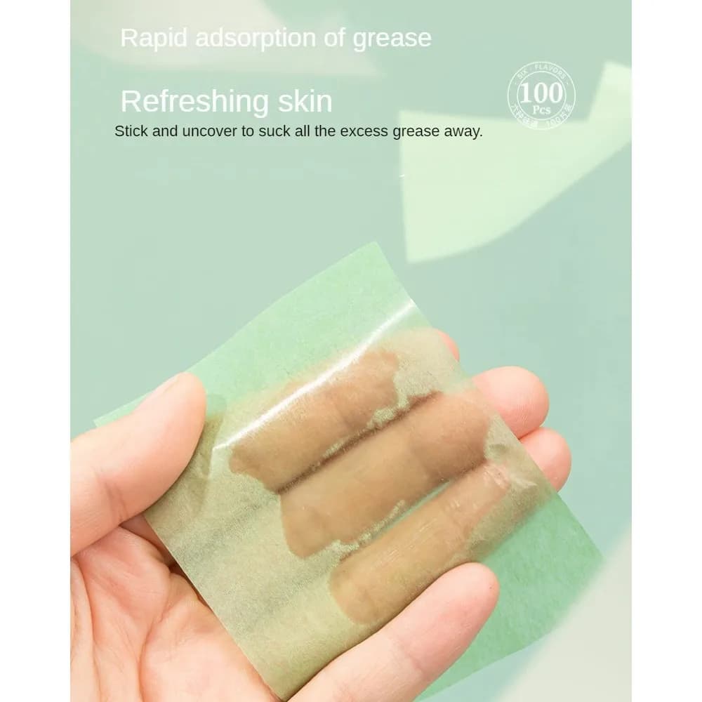 facial oil-absorbing paper sheets — image 4