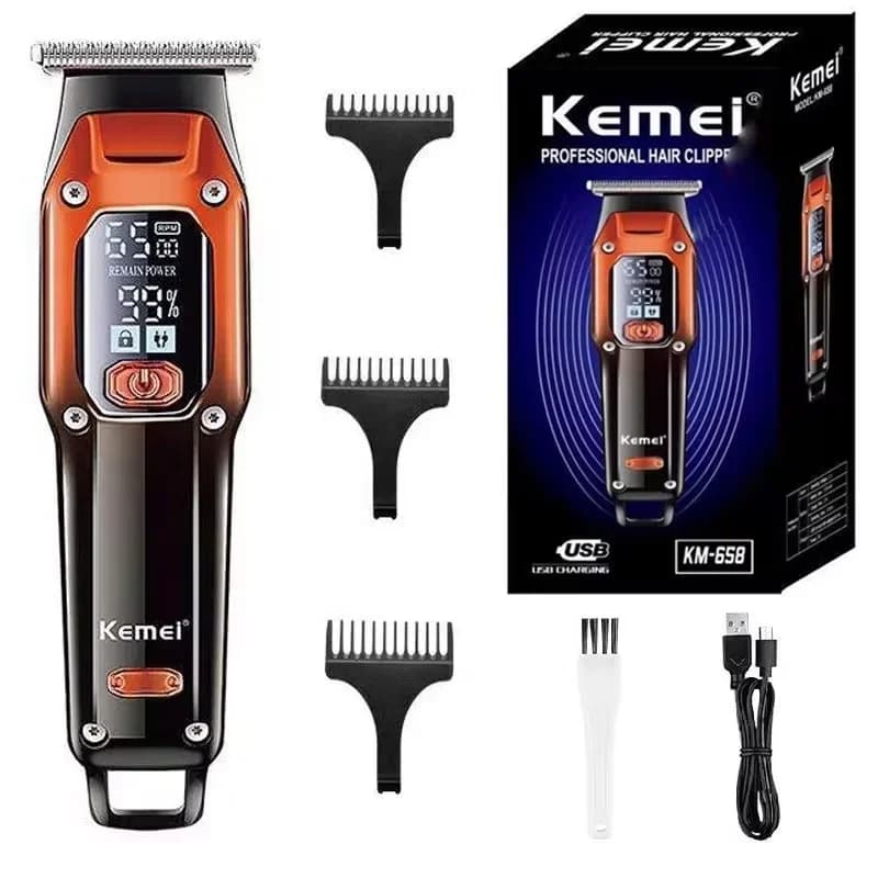 Kemei professional electric beard and hair trimmer — image 8