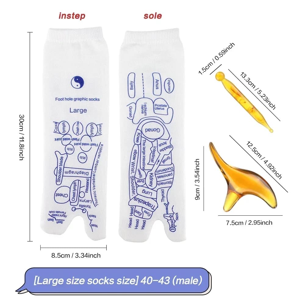 acupressure foot massage socks — image 6