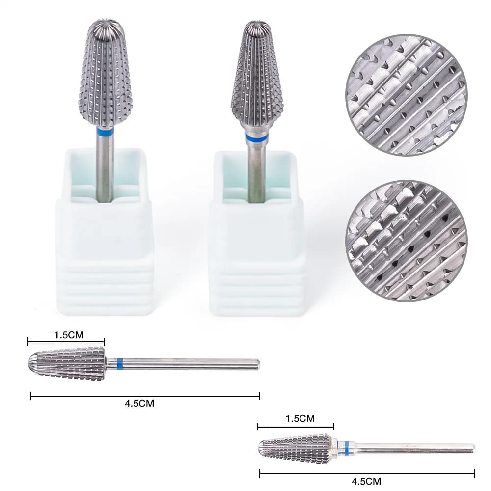 rotating nail drill bit for electric manicure tool — image 3
