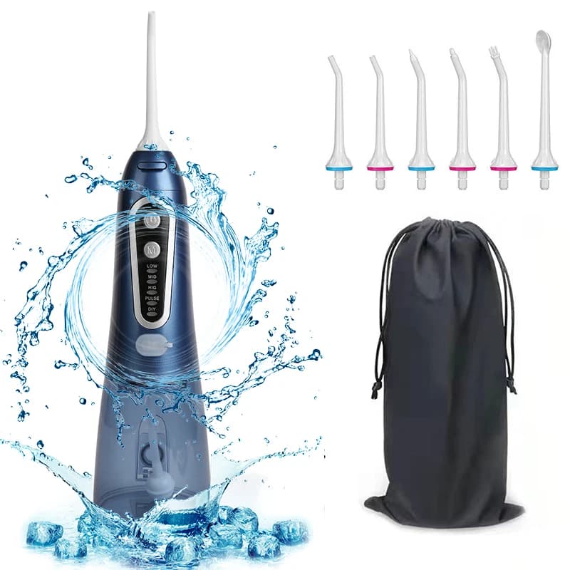 USB Rechargeable Portable Water Flosser with 300 ml Tank