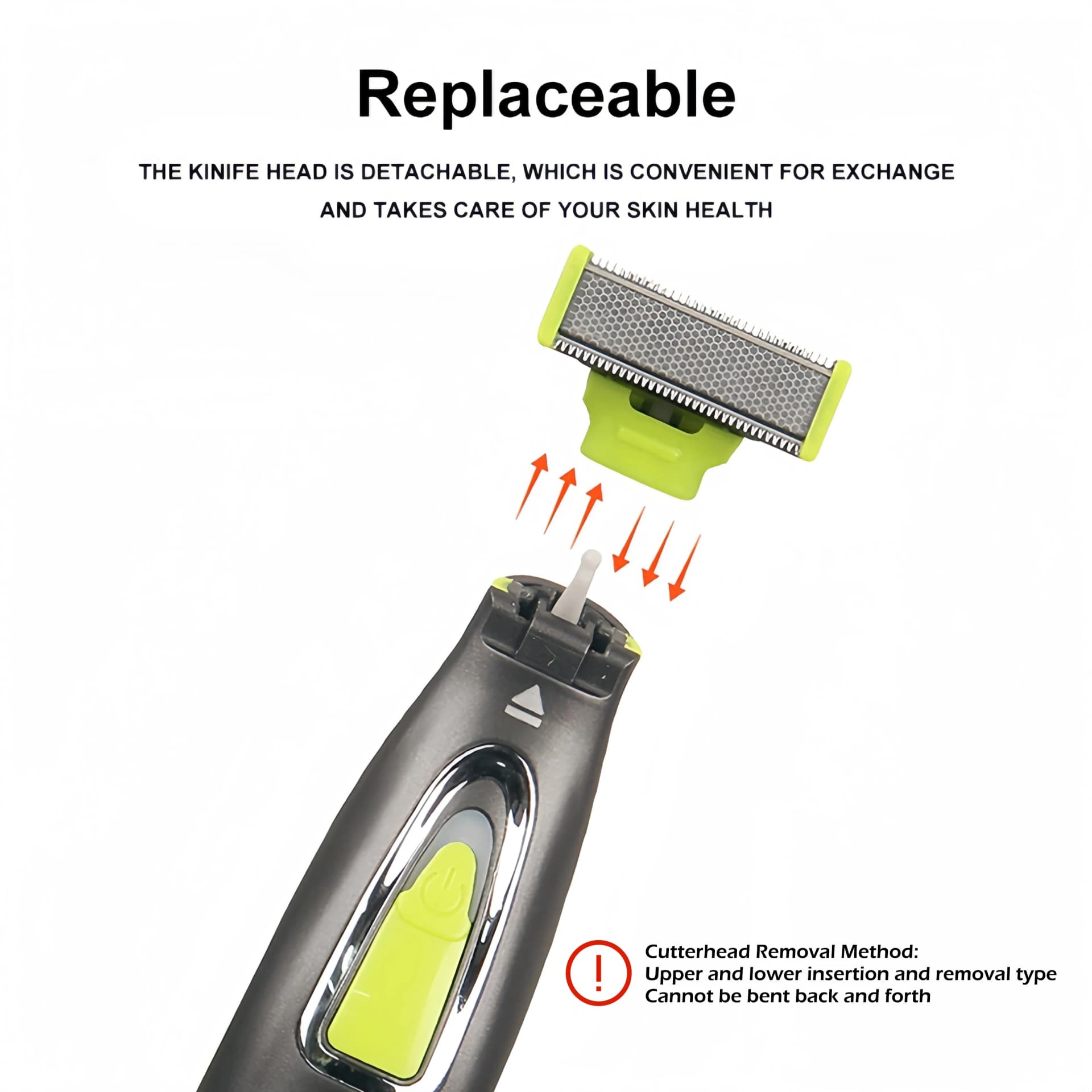 portable electric shaver and full-body trimmer — image 3