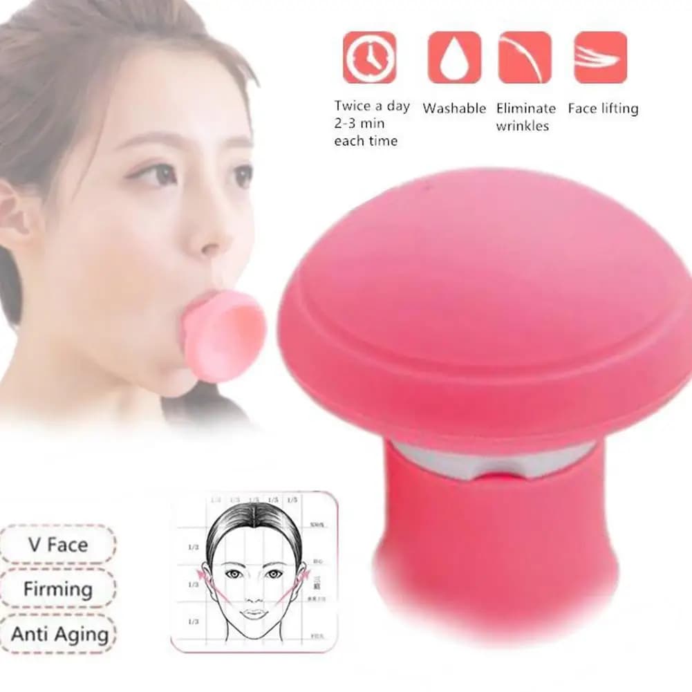 Silicone Facial Massager for Face Lifting & Masseter Training