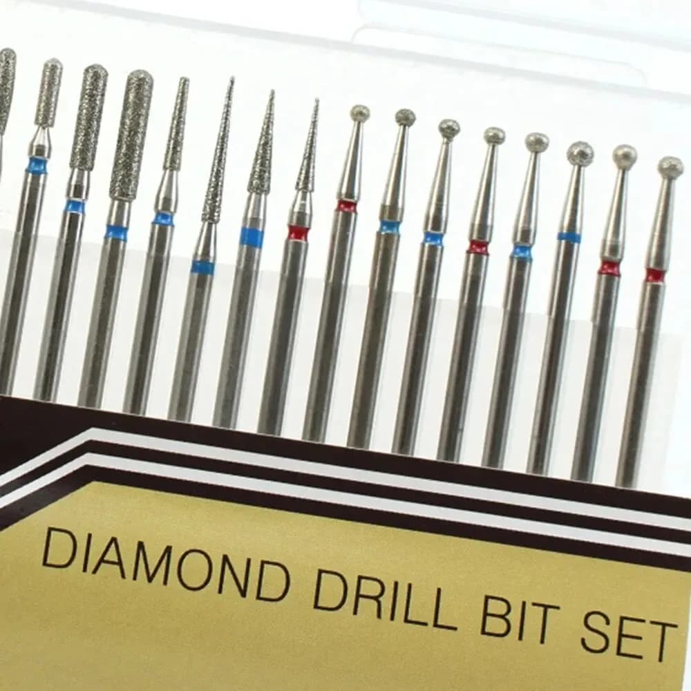 30-piece diamond burr nail milling set — image 5